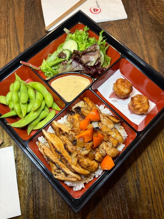 Bento Chicken Teriyaki.