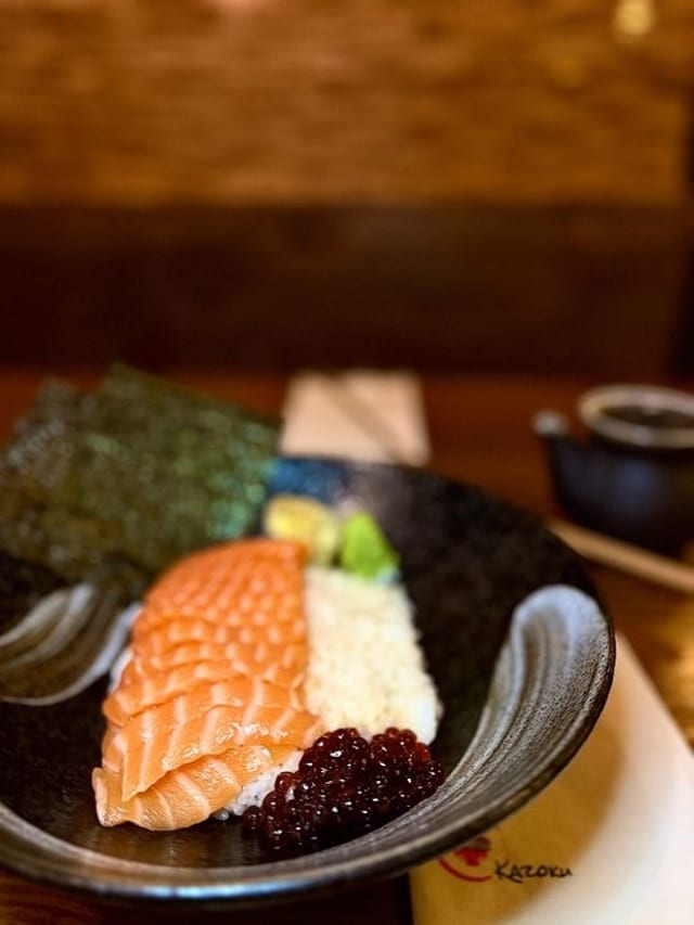 Salmon Ikura Don.