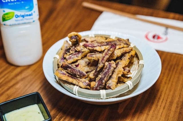Purple Potato Fries.