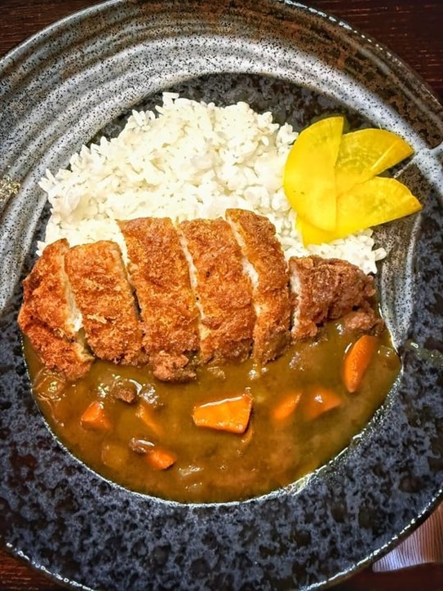 Chicken Katsu Curry (Chili Logo in the Front).