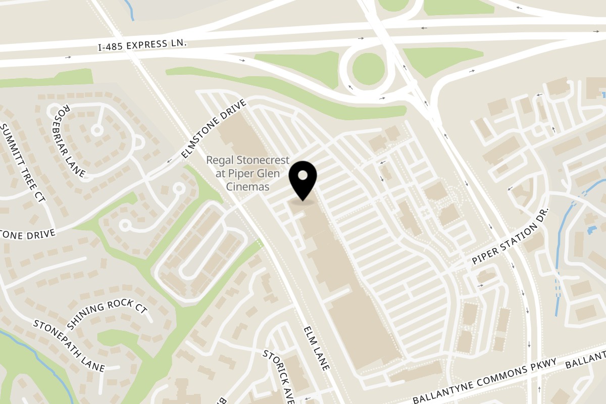 Map showing the location of Ramen Bar Kazoku on 7828 Rea Rd B in Charlotte
